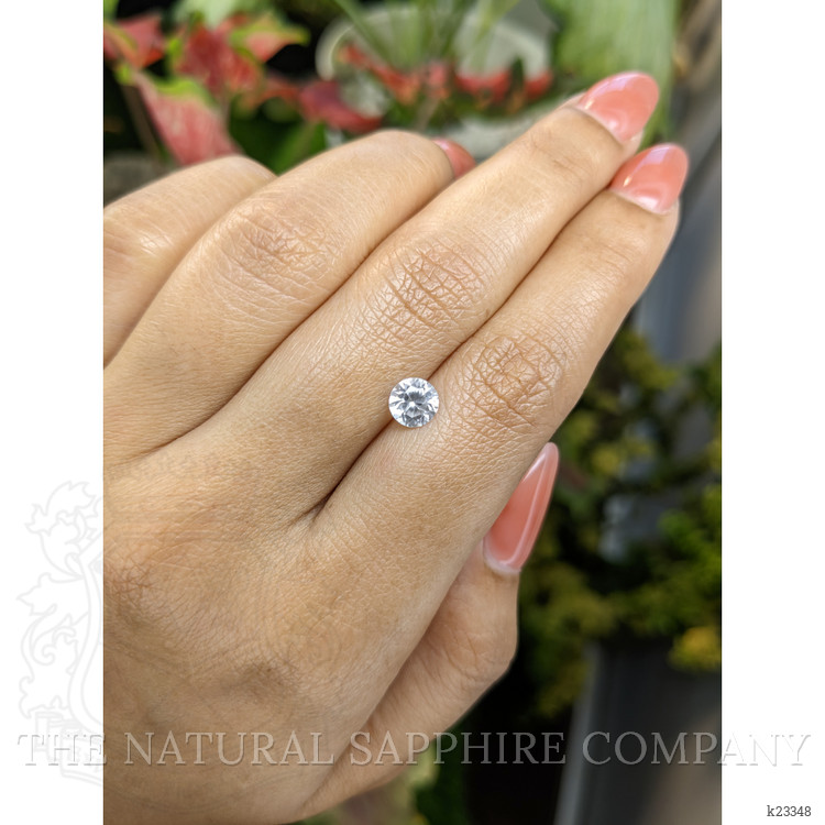 1.14 Ct. White Zircon from Ceylon (Sri Lanka)