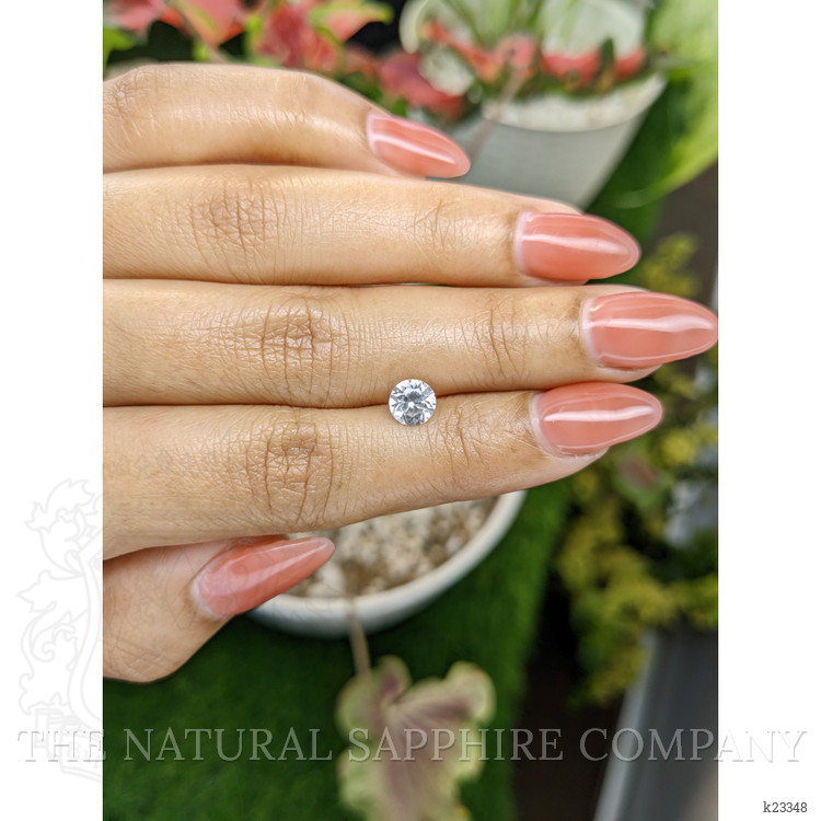 1.14 Ct. White Zircon from Ceylon (Sri Lanka)