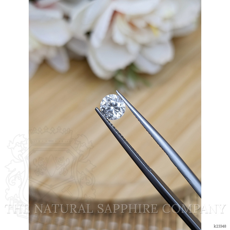 1.14 Ct. White Zircon from Ceylon (Sri Lanka)