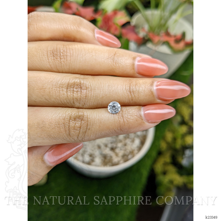 1.13 Ct. White Zircon from Ceylon (Sri Lanka)