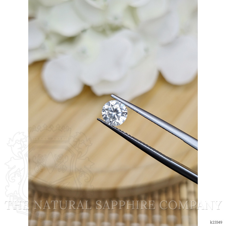 1.13 Ct. White Zircon from Ceylon (Sri Lanka)