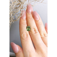 2.74 Ct. Demantoid Garnet from Madagascar Life Style