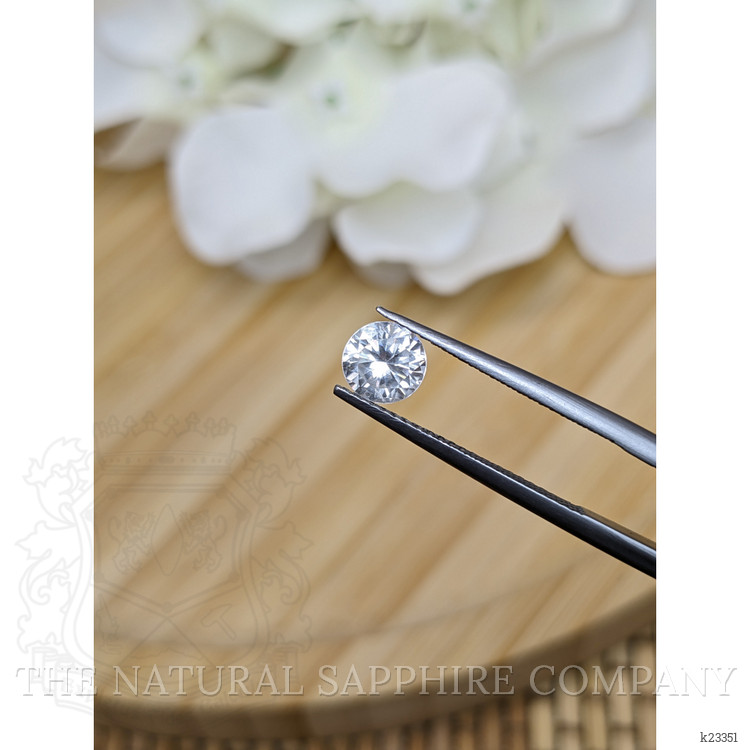 1.11 Ct. White Zircon from Ceylon (Sri Lanka)