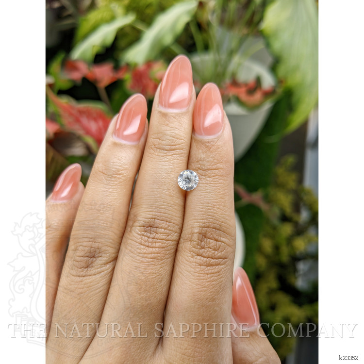 1.26 Ct. White Zircon from Ceylon (Sri Lanka)