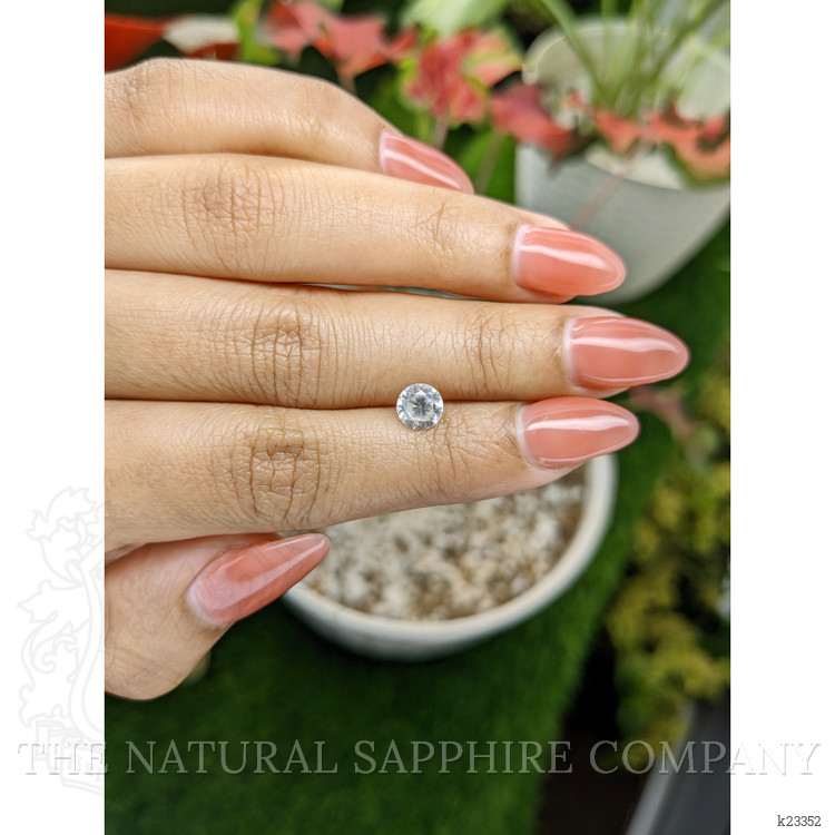 1.26 Ct. White Zircon from Ceylon (Sri Lanka)