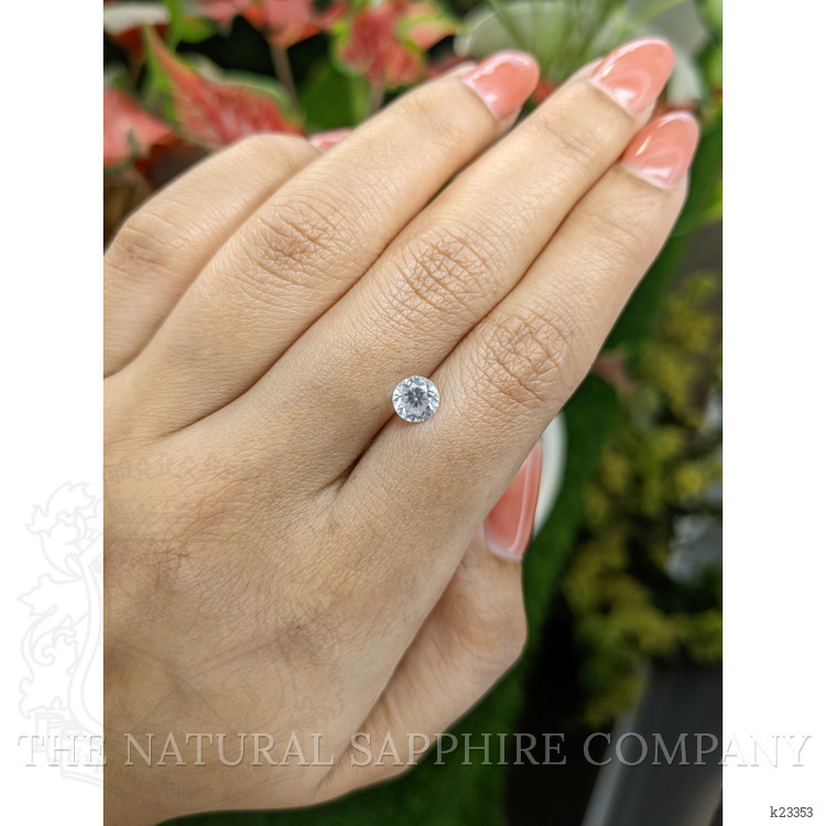 1.19 Ct. White Zircon from Ceylon (Sri Lanka)