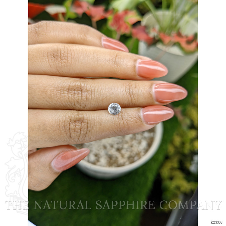 1.19 Ct. White Zircon from Ceylon (Sri Lanka)