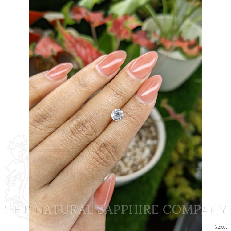 1.19 Ct. White Zircon from Ceylon (Sri Lanka)