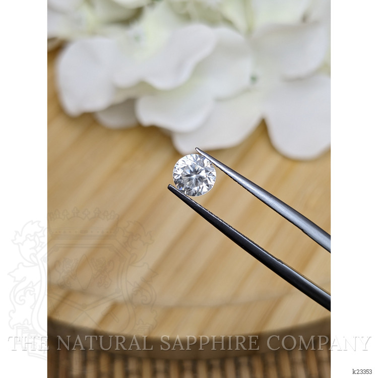 1.19 Ct. White Zircon from Ceylon (Sri Lanka)