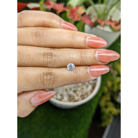 1.11 Ct. White Zircon from Ceylon (Sri Lanka) Life Style