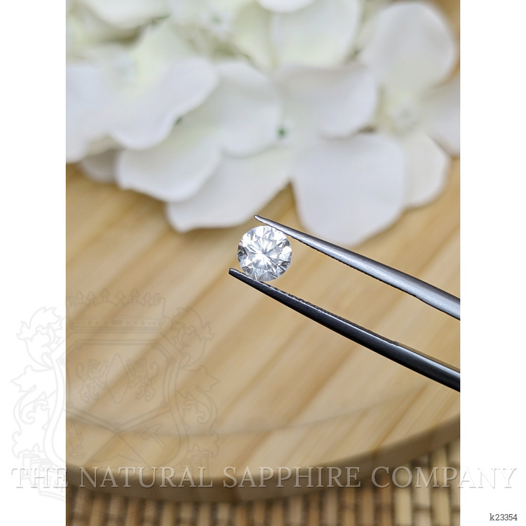 1.11 Ct. White Zircon from Ceylon (Sri Lanka)