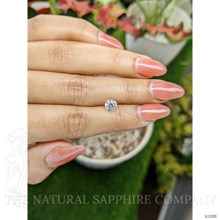 1.19 Ct. White Zircon from Ceylon (Sri Lanka)