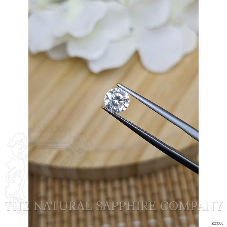 1.19 Ct. White Zircon from Ceylon (Sri Lanka)