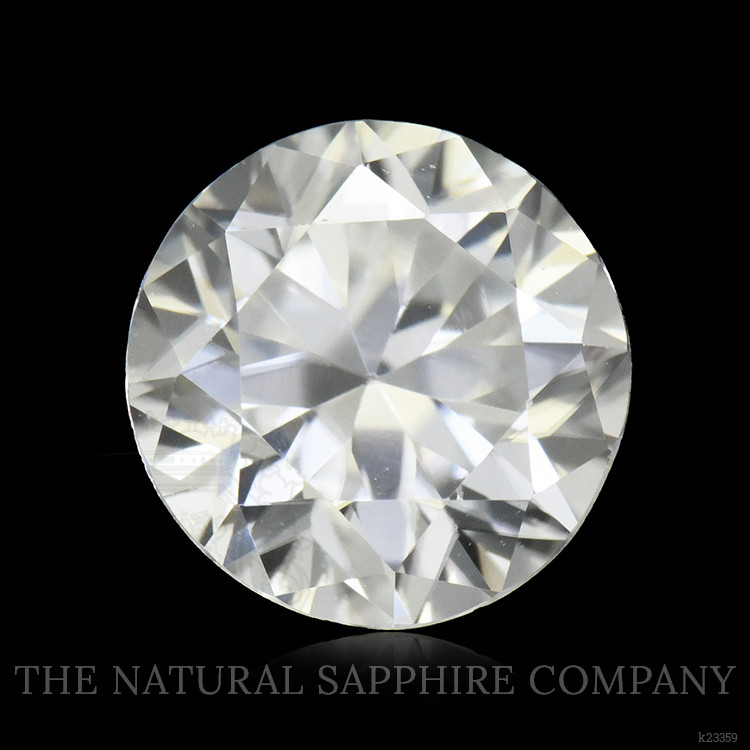 1.24 Ct. White Zircon from Ceylon (Sri Lanka)