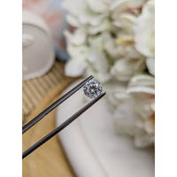1.24 Ct. White Zircon from Ceylon (Sri Lanka) Life Style