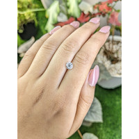 1.20 Ct. White Zircon from Ceylon (Sri Lanka) Life Style