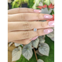 1.20 Ct. White Zircon from Ceylon (Sri Lanka) Life Style