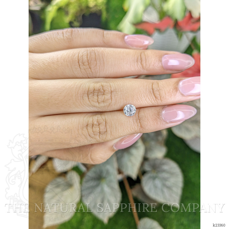 1.20 Ct. White Zircon from Ceylon (Sri Lanka)