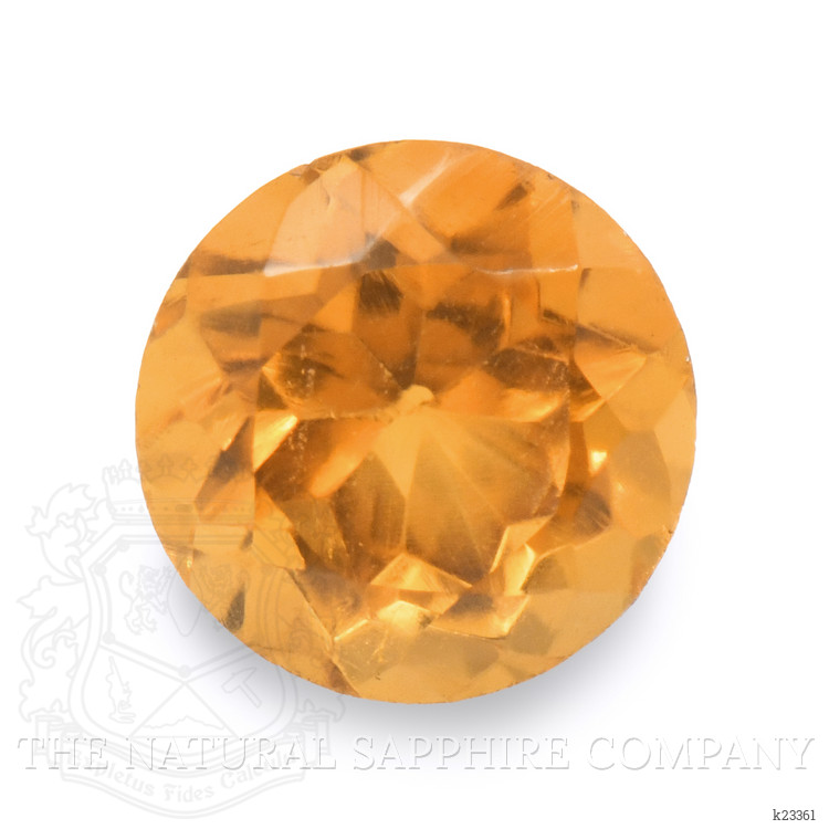 0.48 Ct. Orange Madeira Citrine from Brazil