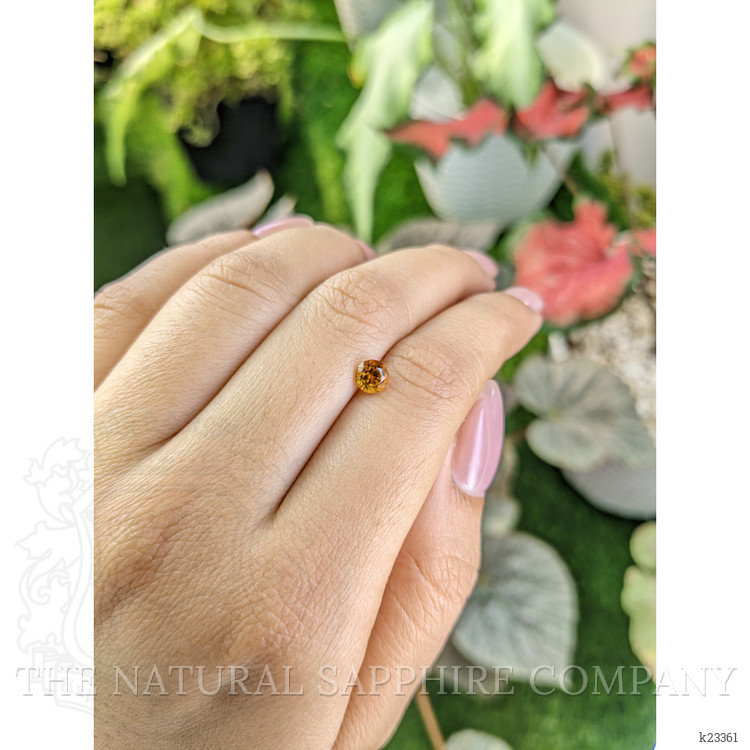 0.48 Ct. Orange Madeira Citrine from Brazil