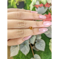 0.48 Ct. Orange Madeira Citrine from Brazil Life Style