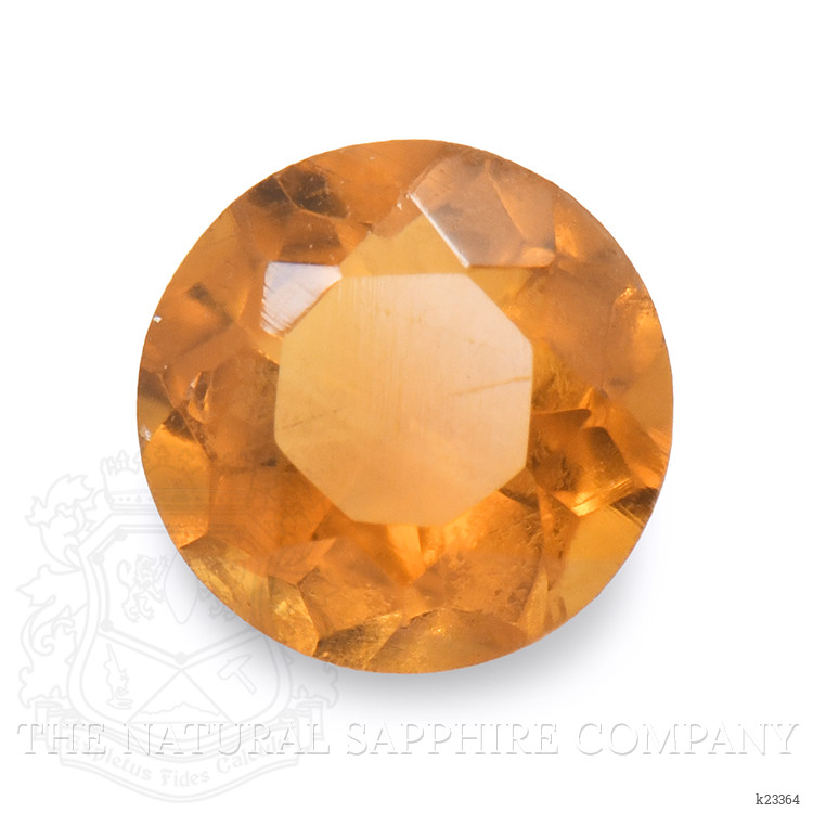 0.42 Ct. Orange Madeira Citrine from Brazil