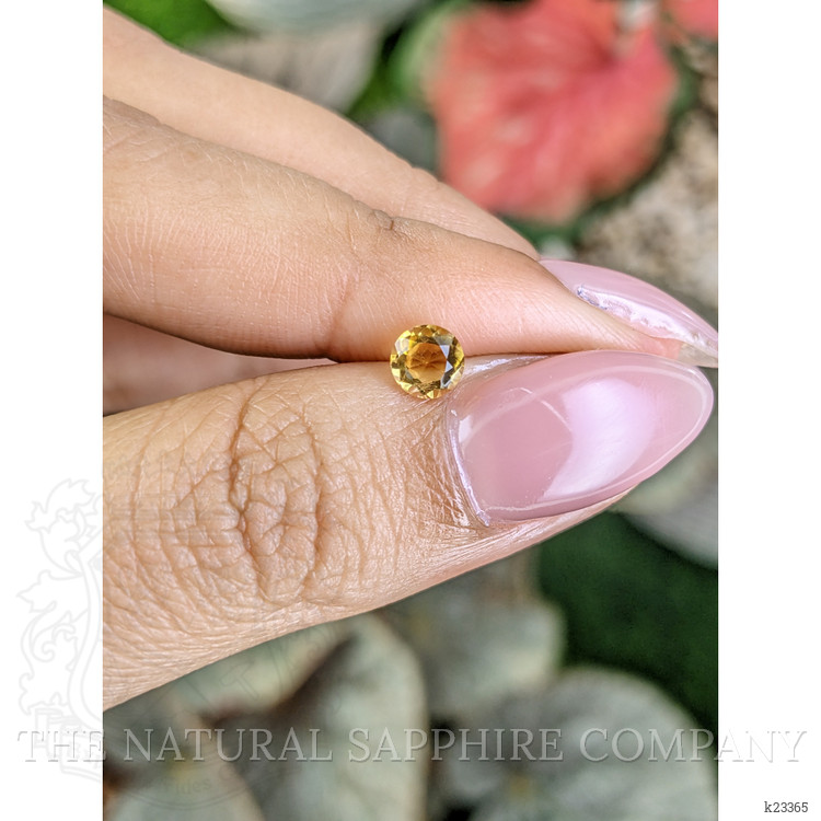 0.44 Ct. Yellow Madeira Citrine from Brazil