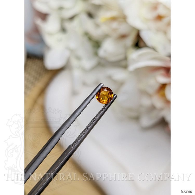 0.40 Ct. Orange Madeira Citrine from Brazil