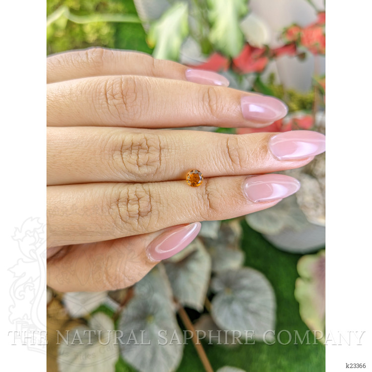 0.40 Ct. Orange Madeira Citrine from Brazil