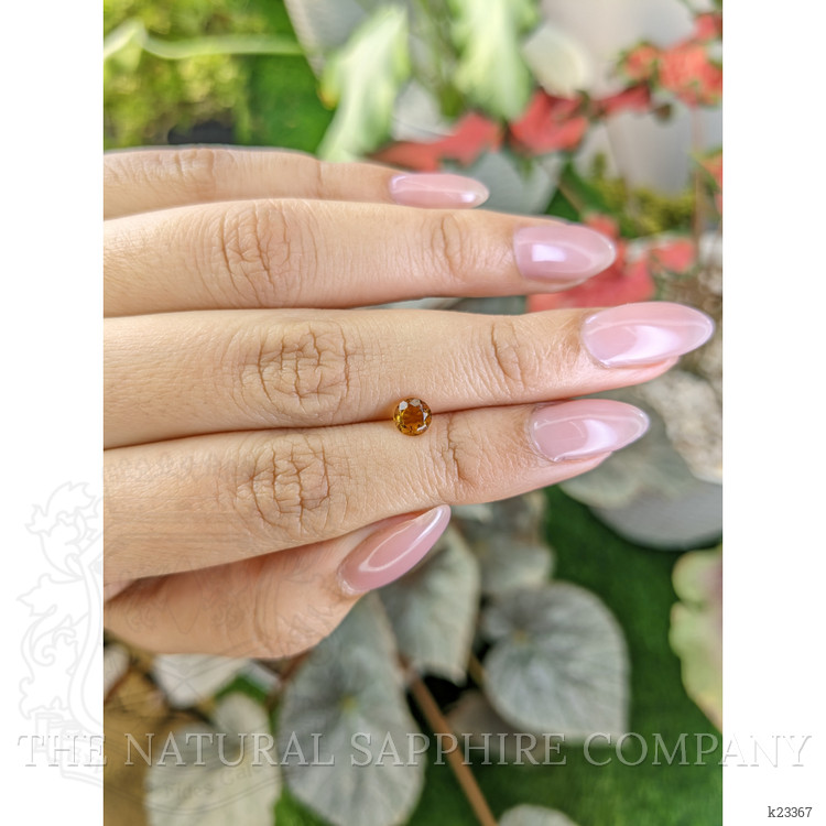 0.50 Ct. Orange Madeira Citrine from Brazil