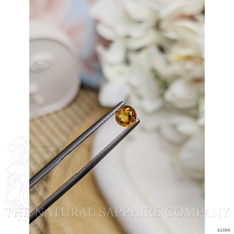 0.47 Ct. Orange Madeira Citrine from Brazil