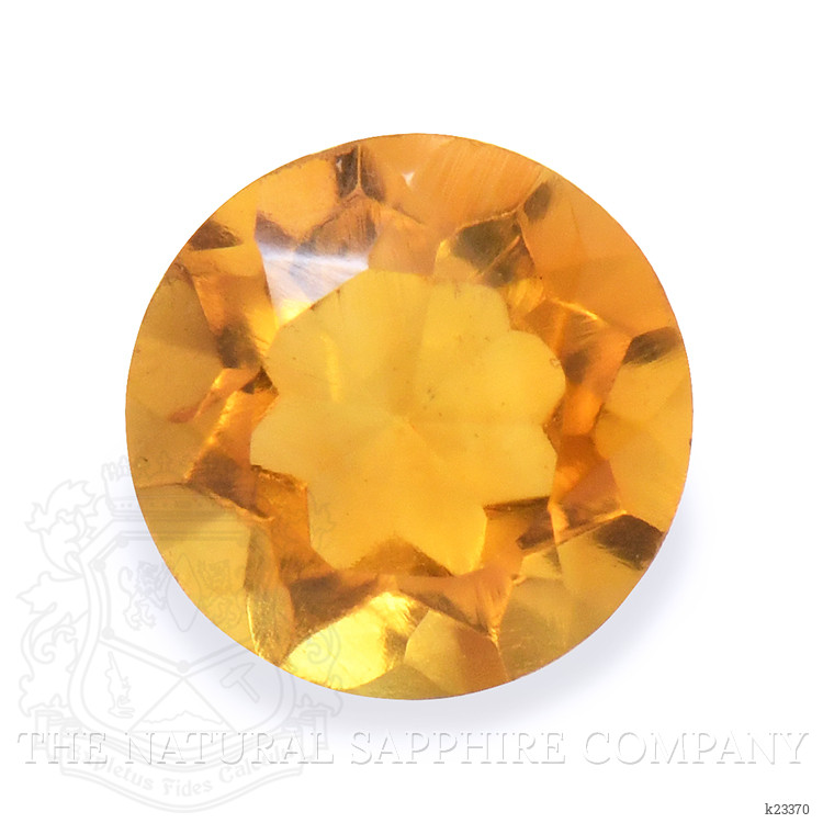 0.23 Ct. Yellowish Orange Madeira Citrine from Brazil