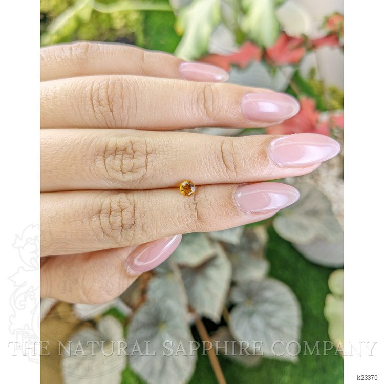 0.23 Ct. Yellowish Orange Madeira Citrine from Brazil