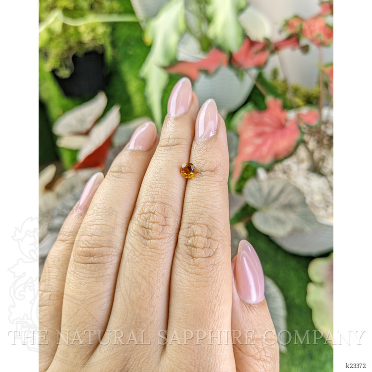 0.50 Ct. Orange Madeira Citrine from Brazil