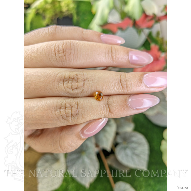 0.50 Ct. Orange Madeira Citrine from Brazil