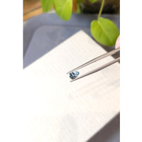 0.56 Ct. Blue Aquamarine from Mozambique Life Style