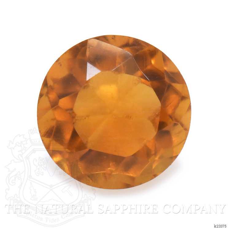0.48 Ct. Brownish Orange Madeira Citrine from Brazil