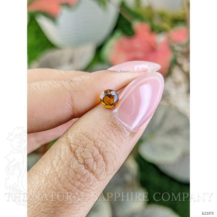 0.48 Ct. Brownish Orange Madeira Citrine from Brazil
