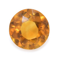 0.38 Ct.Tw. Round Madeira Citrine