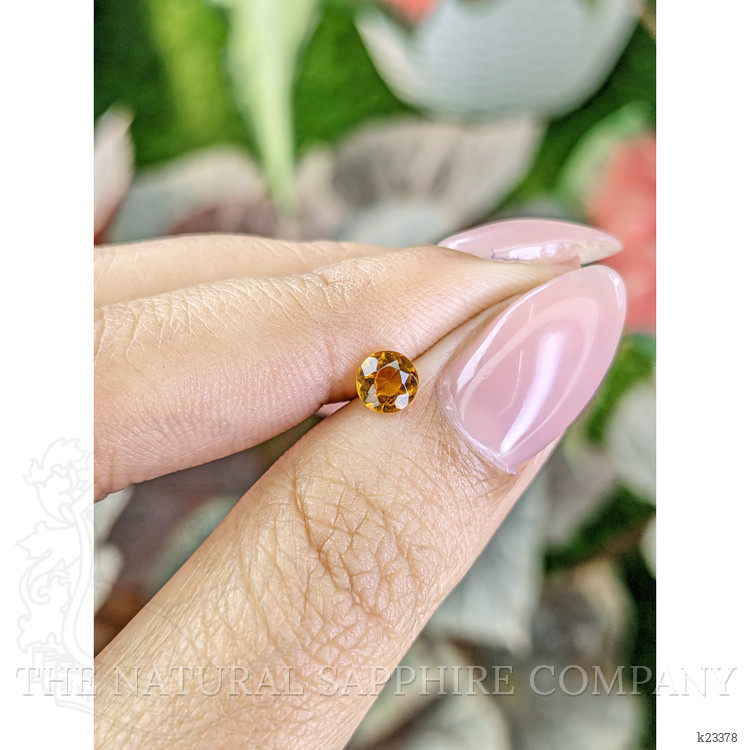 0.38 Ct. Orange Madeira Citrine from Brazil