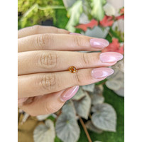 0.38 Ct. Orange Madeira Citrine from Brazil Life Style