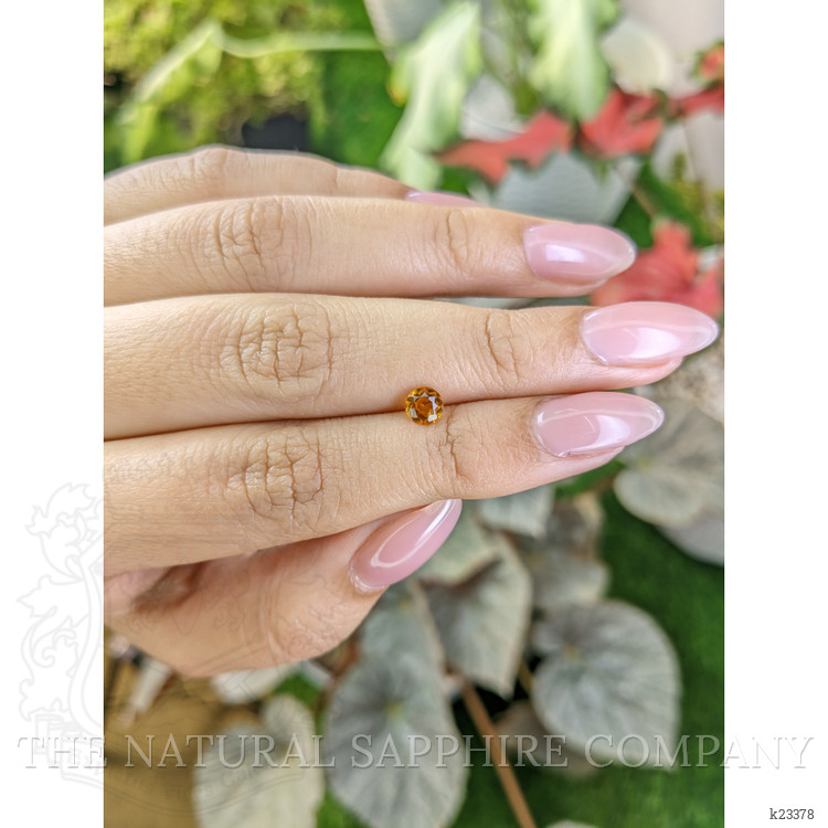 0.38 Ct. Orange Madeira Citrine from Brazil