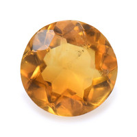 0.36 Ct.Tw. Round Madeira Citrine