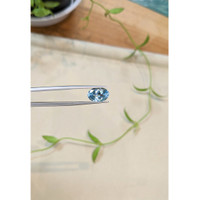 2.84 Ct. Blue Aquamarine from Mozambique Life Style