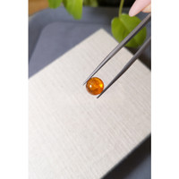 5.69 Ct. Orange Cabochon Spessartite Garnet from Tanzania Life Style