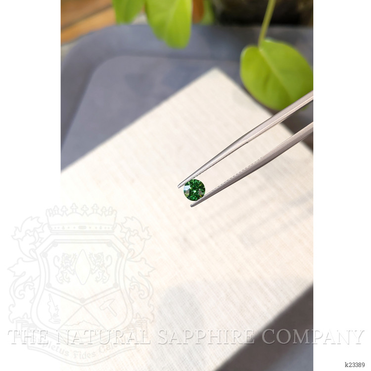 0.58 Ct. Tsavorite Garnet from Tanzania