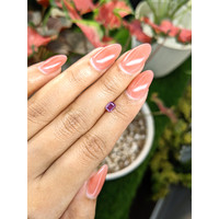 0.41 Ct. Purplish Pink Spinel from Ceylon (Sri Lanka) Life Style