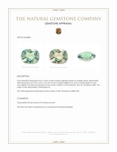 0.41 Ct. Alexandrite from Madagascar Appraisal