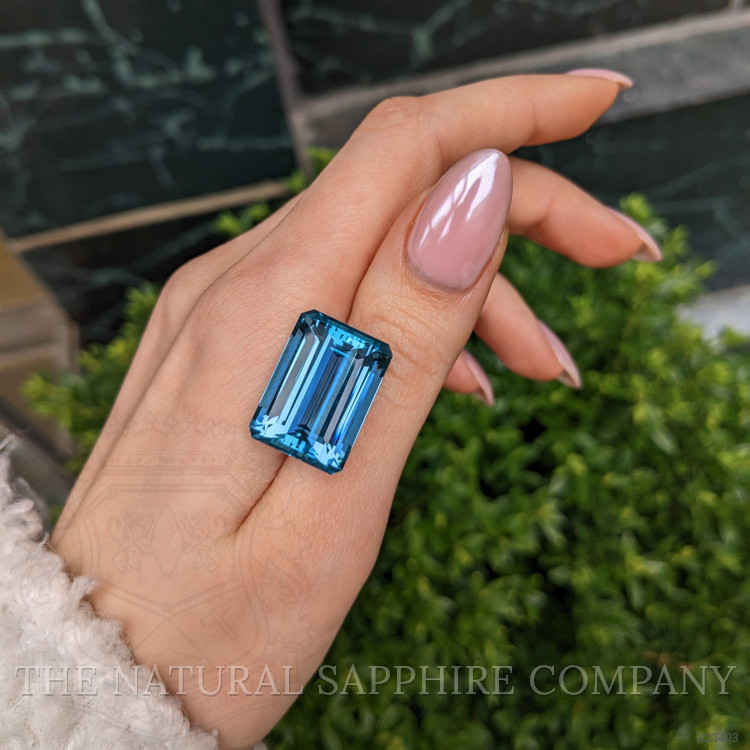 28.50 Ct. Blue Aquamarine from Brazil