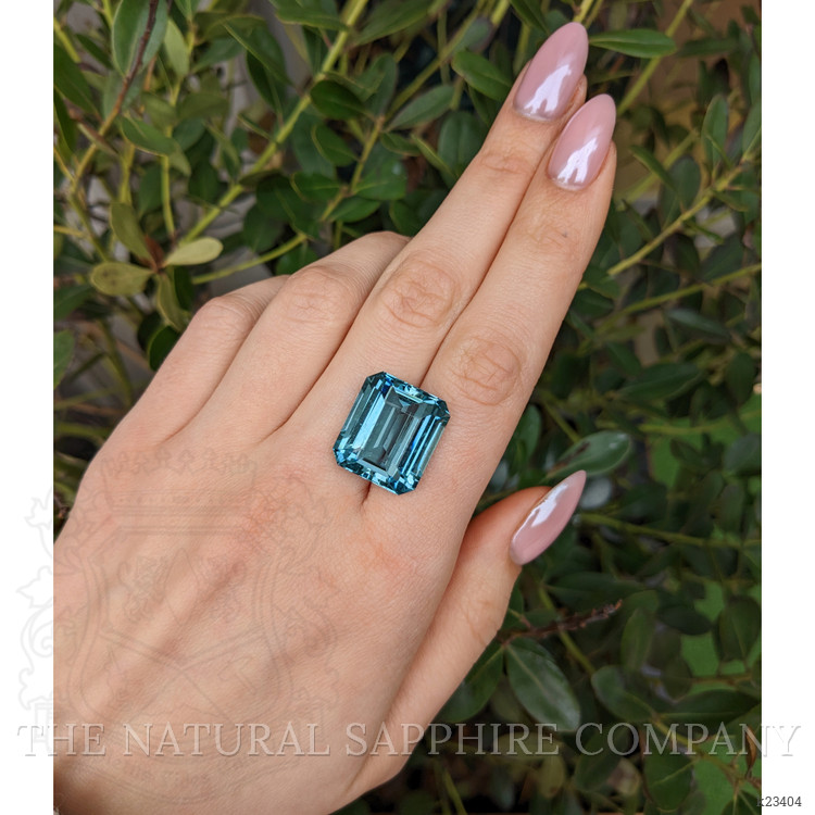 22.77 Ct. Blue Aquamarine from Brazil
